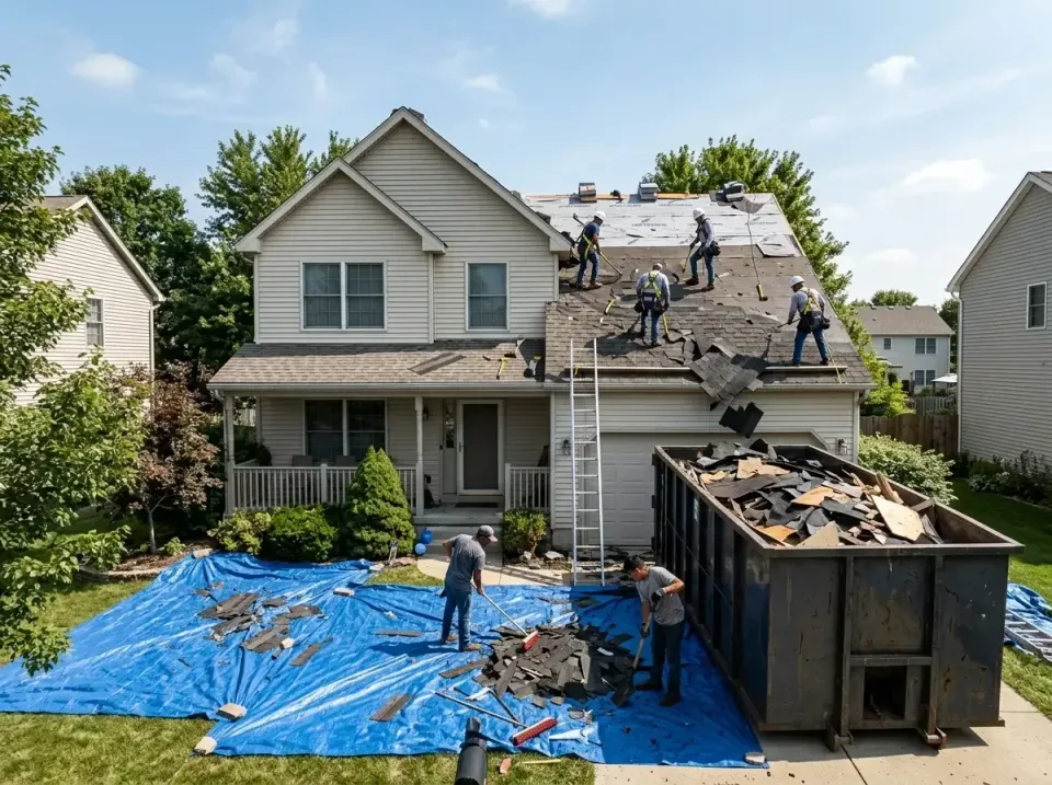 roof-replacement-debris-remova-004 — frequently asked questions, Cheapest Dumpster Rentals in Saraland, AL